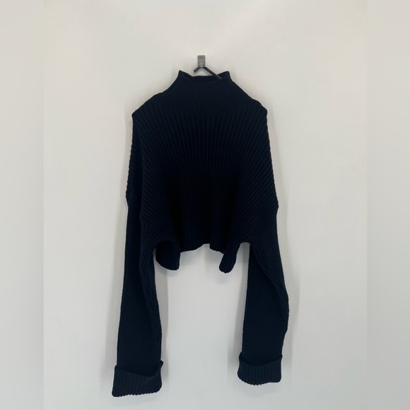 Zara Navy Turtleneck Sweater - Picture 5 of 8